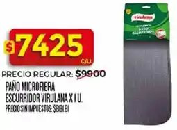 Supermercados DIA Virulana paño microfibra escurridor oferta