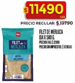 Supermercados DIA Dia filet de merluza oferta
