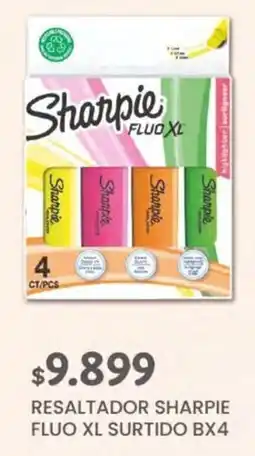Changomas Resaltador sharpie fluo xl surtido bx4 oferta