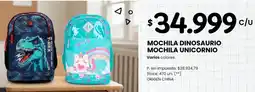 Changomas Mochila dinosaurio mochila unicornio oferta