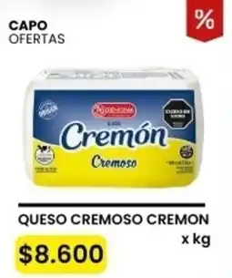 Autoservicio Capo Cremón queso cremoso oferta