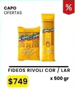 Autoservicio Capo Rivoli fideos cor / lar oferta