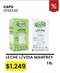 Autoservicio Capo Manfrey leche l/vida oferta