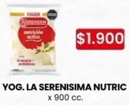Autoservicio Capo La serenisima yog. nutric oferta