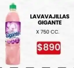 Autoservicio Capo Gigante lavavajillas oferta