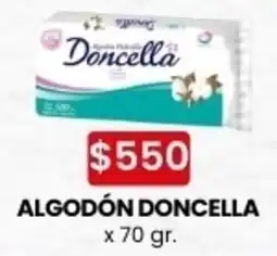 Autoservicio Capo Doncella algodón oferta
