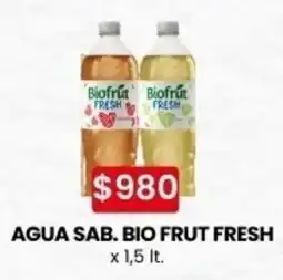 Autoservicio Capo Bio Frut Fresh agua sabor oferta