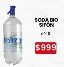 Autoservicio Capo Bio Sifón soda oferta
