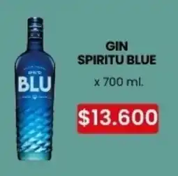 Autoservicio Capo Spiritu Blue gin oferta