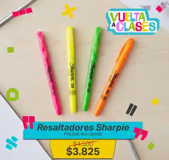 Resaltadores Sharpie