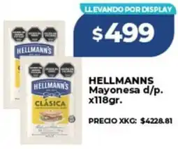 Supermayorista Vital Hellmann's mayonesa d/p. oferta