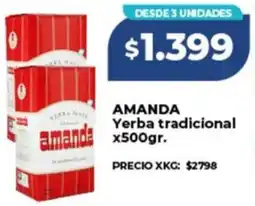 Supermayorista Vital Amanda yerba tradicional amanda oferta