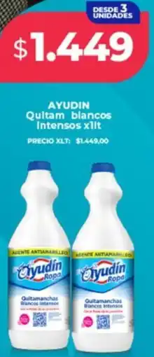 Supermayorista Vital Ayudín quitam blancos intensos oferta