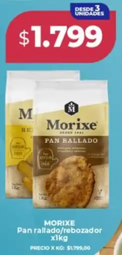 Supermayorista Vital Morixe pan rallado/rebozador oferta