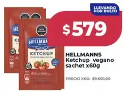 Supermayorista Vital Hellmann's ketchup vegano sachet oferta