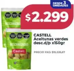 Supermayorista Vital Castell aceitunas verdes desc.d/p oferta