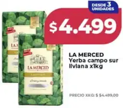 Supermayorista Vital La merced yerba campo sur liviana oferta