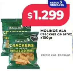 Supermayorista Vital Molinos ala crackers de arroz oferta