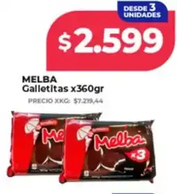 Supermayorista Vital Melba galletitas oferta