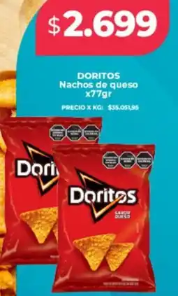 Supermayorista Vital Doritos nachos de queso oferta