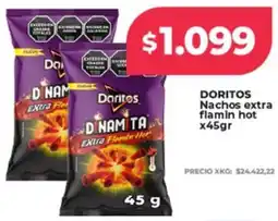 Supermayorista Vital Doritos nachos extra flamin hot oferta