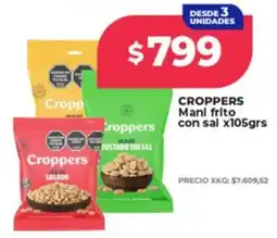 Supermayorista Vital Croppers mani frito con sal oferta