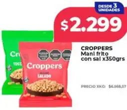 Supermayorista Vital Croppers mani frito con sal oferta