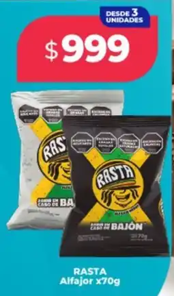Supermayorista Vital Rasta alfajor oferta