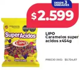 Supermayorista Vital Lipo caramelos super acidos oferta