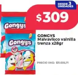 Supermayorista Vital Gongys malvavisco vainilla trenza oferta