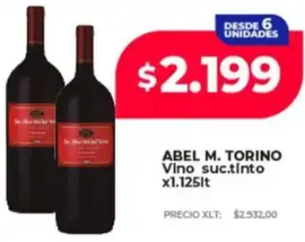 Supermayorista Vital Abel m. torino vino suc.tinto oferta