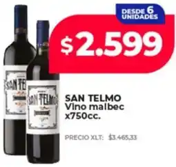 Supermayorista Vital San telmo vino malbec oferta