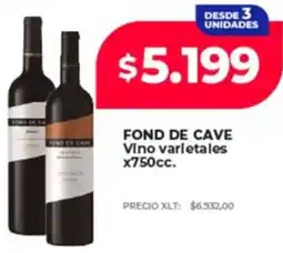 Supermayorista Vital Fond de cave vino varietales oferta