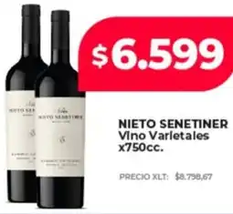 Supermayorista Vital Nieto senetiner vino varietales oferta