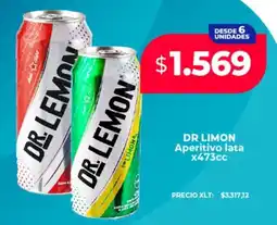 Supermayorista Vital Dr limon aperitivo lata oferta