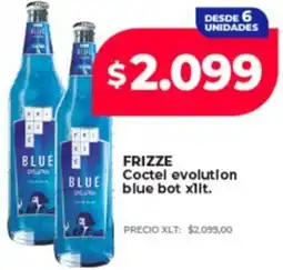 Supermayorista Vital Frizze coctel evolution blue bot oferta