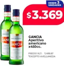 Supermayorista Vital Gancia aperitivo americano oferta