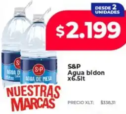 Supermayorista Vital S&P agua bidon oferta