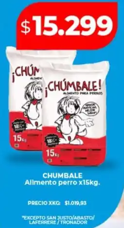 Supermayorista Vital Chumbale alimento perro oferta