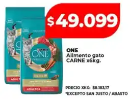 Supermayorista Vital One allmento gato carne oferta