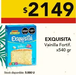 Nini Mayorista Exquisita vainilla fortif. oferta