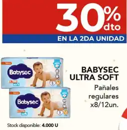 Nini Mayorista Babysec ultra soft pañales regulares oferta