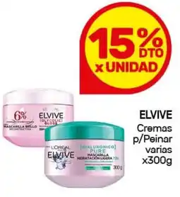 Nini Mayorista Elvive cremas p/peinar varias oferta