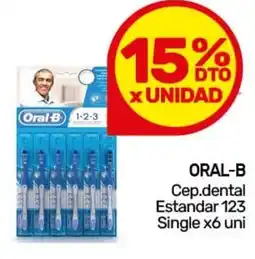 Nini Mayorista Oral-b cep.dental estandar 123 single oferta