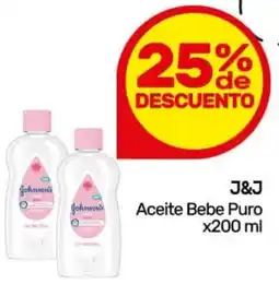 Nini Mayorista J&j aceite bebe puro oferta