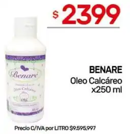 Nini Mayorista Benare oleo calcáreo oferta