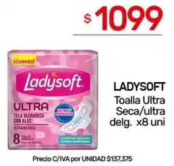 Nini Mayorista Ladysoft toalla ultra seca/ultra delg. oferta