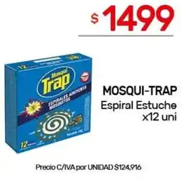 Nini Mayorista Mosqui-trap espiral estuche oferta