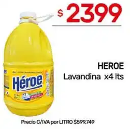 Nini Mayorista Héroe lavandina oferta