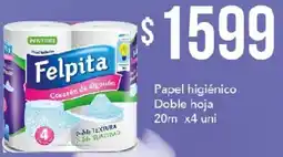 Nini Mayorista Felpita papel higiénico doble hoja oferta